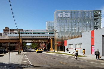 Located near the green line at the Lofts at Gin Alley, Chicago, IL 60607